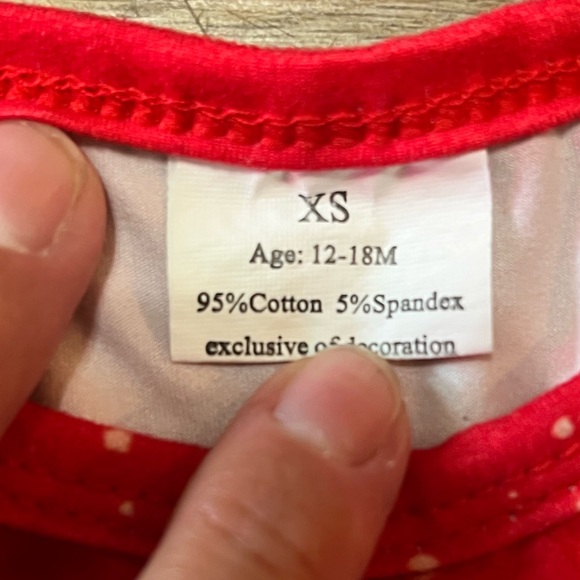 Boutique Peace, Love, Gingerbread Bell Bottom Pants - XS(12/18mos) - Picture 3 of 5